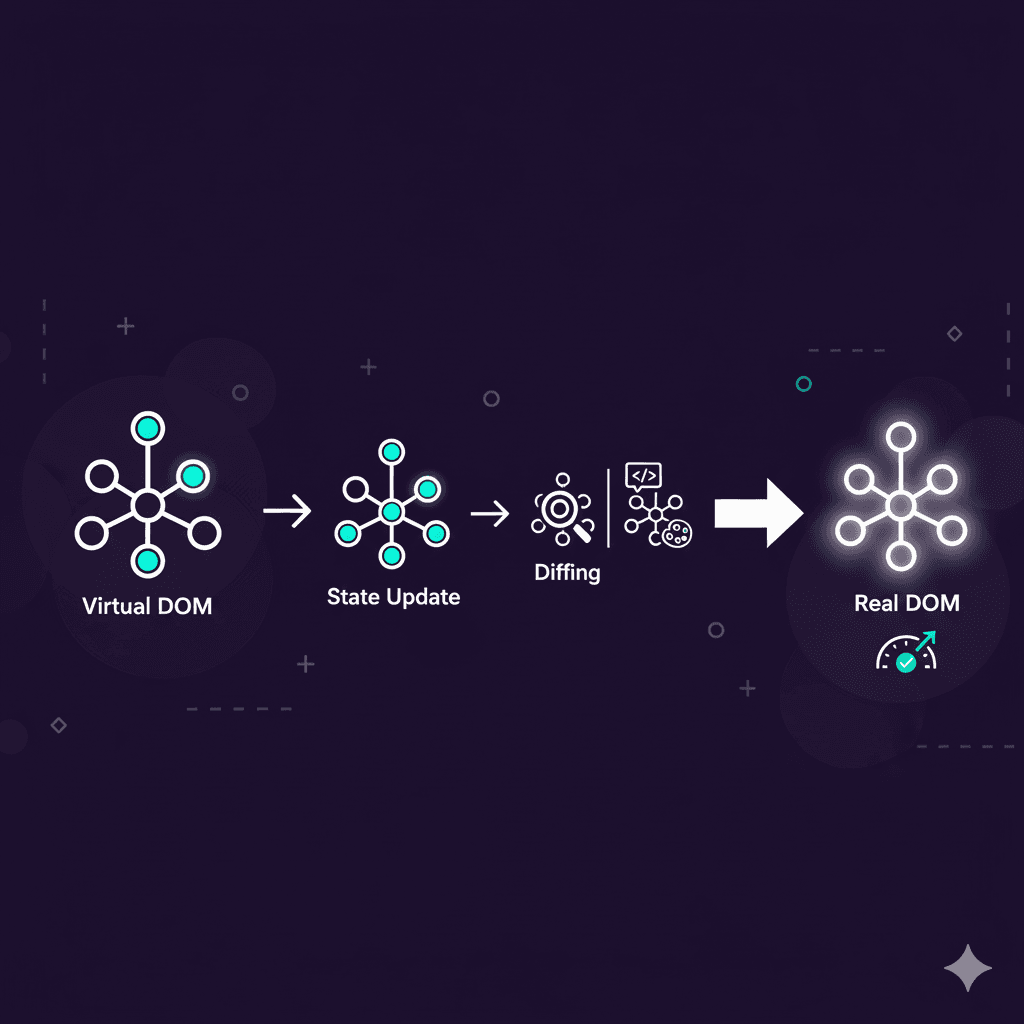 The Power of the Virtual DOM in React Explained Simply