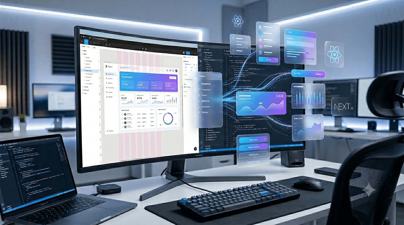 Modern Frontend Engineering Architectural Overview Illustration